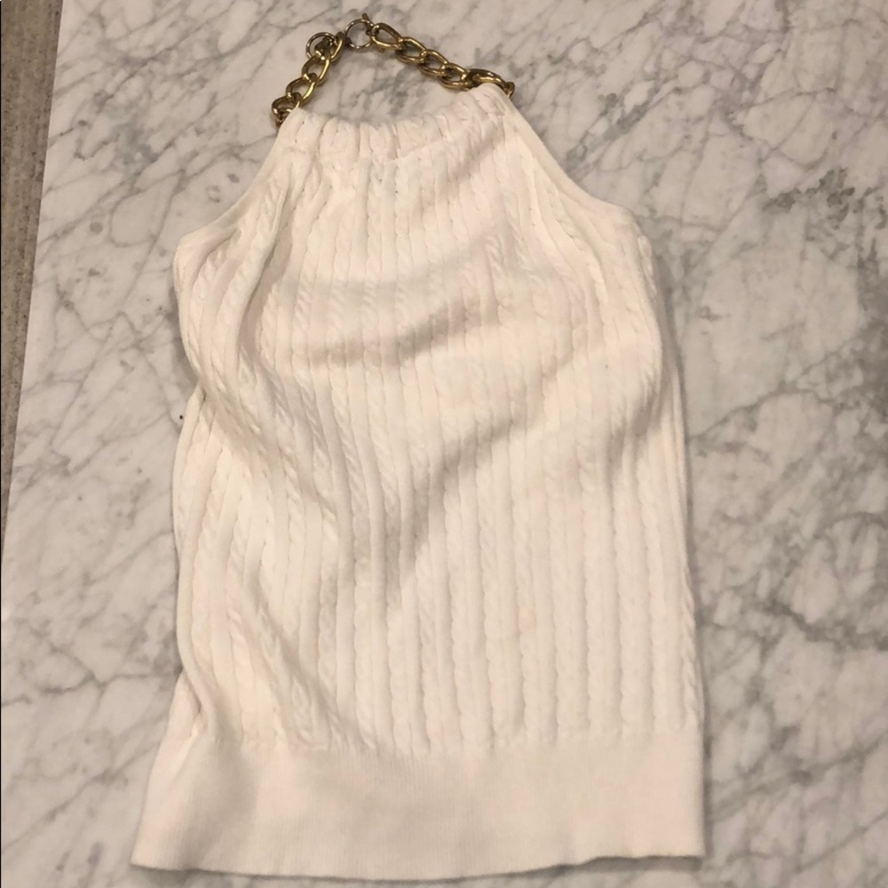 Lily Pulitzer Cable Knit Halter